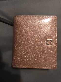 Kate Spade ♠️ wallet rose gold glitter perfect for valentines gift 🎁