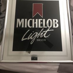Michelob Beer Mirror 
