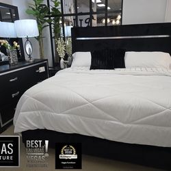 King Bedroom Set 4pc