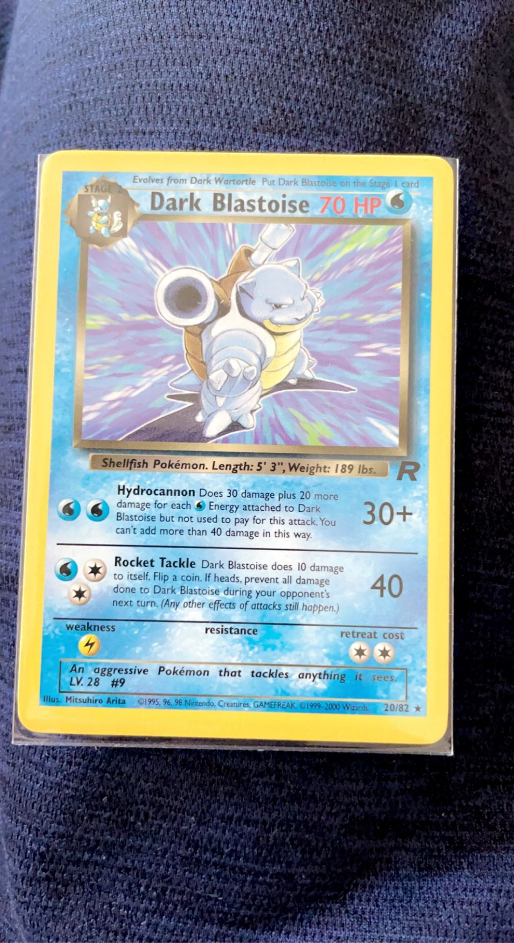 Dark Blastoise 20/82