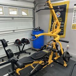 Weight machine bench