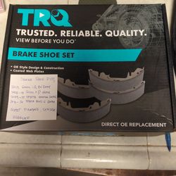 New Brake Pads and Shoe Prius C 2012-2016
