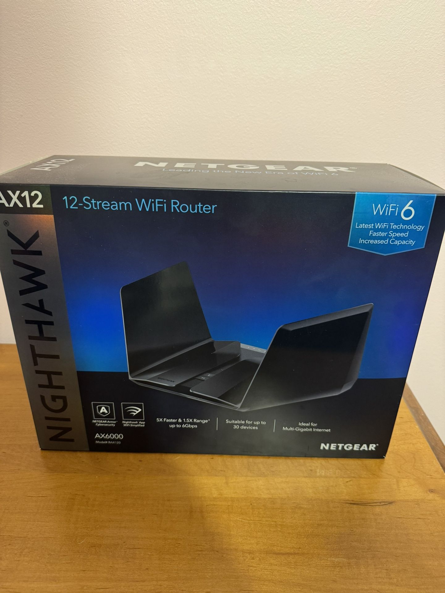 Nighthawk Ax6000 WiFi Router 