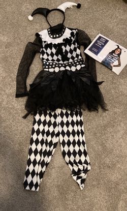 Jester Kids Costume Size Medium