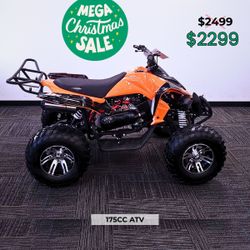 ATV/Quad For Sale in Sacramento! Ongoing Christmas Sale! Brand New  Sport 175cc Four Wheeler – Green Sticker, Fully Automatic Coolster ATV- Big Saving