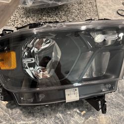 2019 + Ram 1500 Big Born Midnight Edition Headlights  