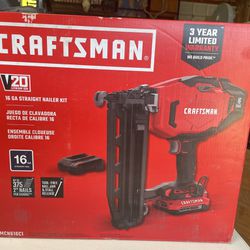 Craftsman 16 GA Straight Nailer Kit 