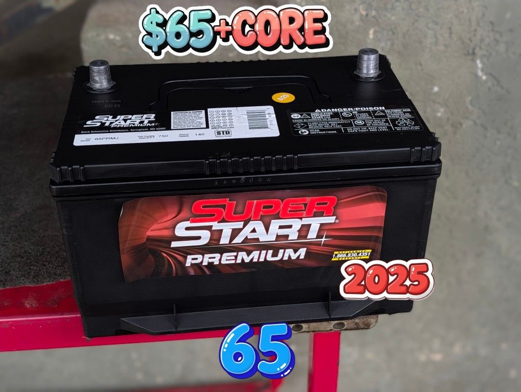 What Is Car Battery Group Size 65?