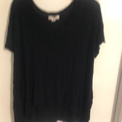 Mossino  SzXL Black Blouse