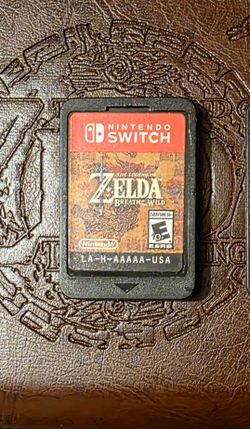 Zelda breath of the wild nintendo switch