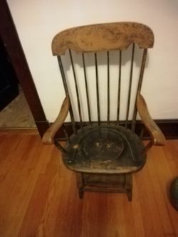 Antique Chamber Pot Chair