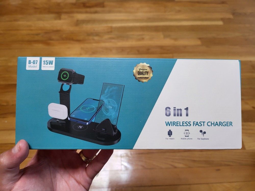 6-in-1 Wireless Charging Station