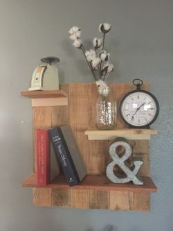 Handmade wall shelf