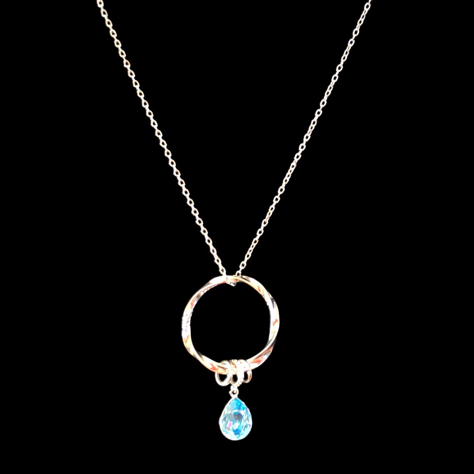 Borun Silver Pendant Necklace