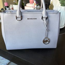 Michael Kors Leather Lilac Purse