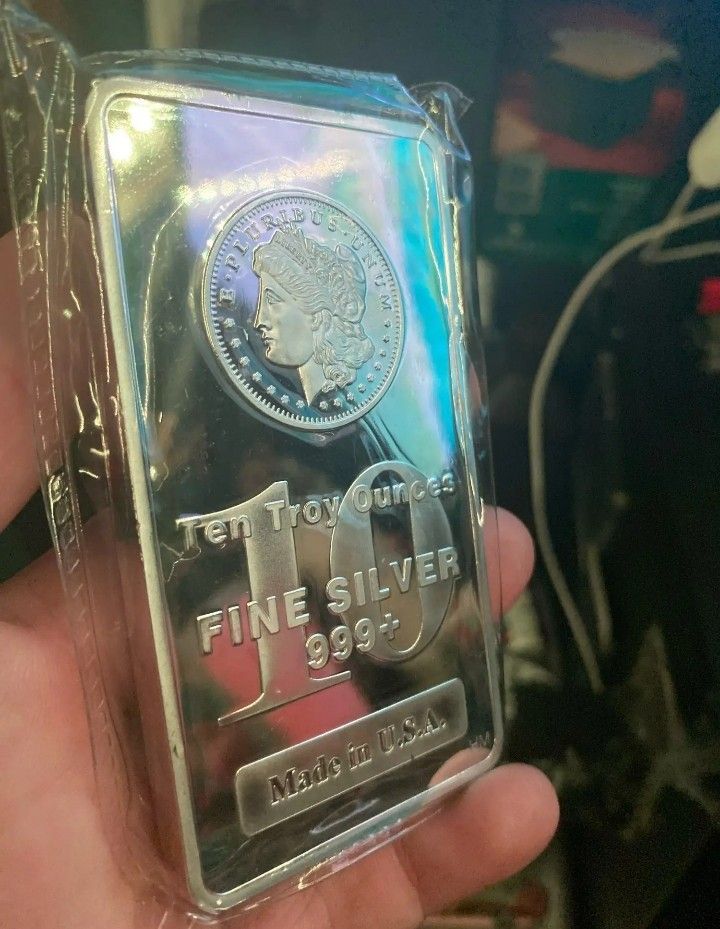 10 Oz Silver Bar