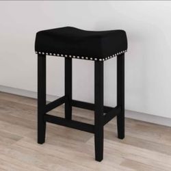 **NEW** Wood Upholstered Counter Height Stool