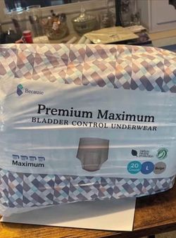Adult Diapers. Size Large. Brand New Pack Of 20