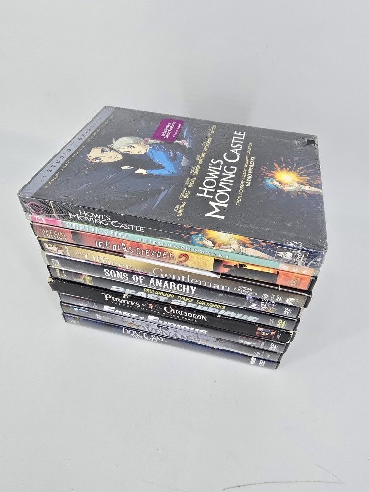 Lot Of 10 DVD's - Random Titles 0922-4