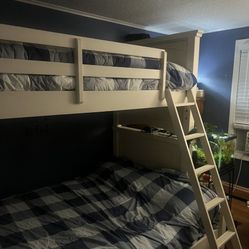 White Bunk Bed