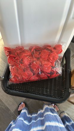 Red Rose Petals Large Bag