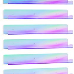 New 6 Pack Nail Polish Wall Racks