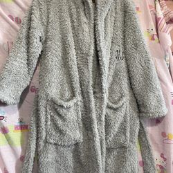 Pottery barn teen fuzzy robe