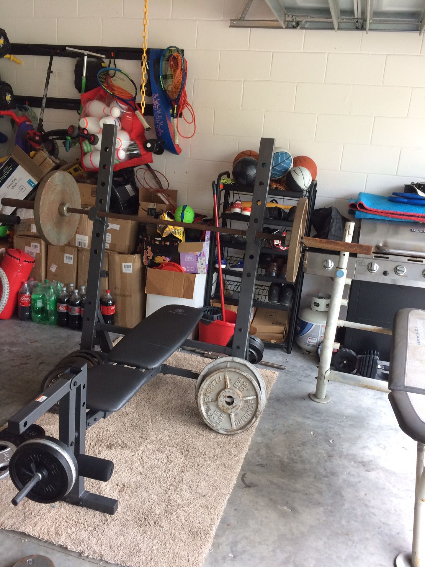 Solid weight bench (Bench only)