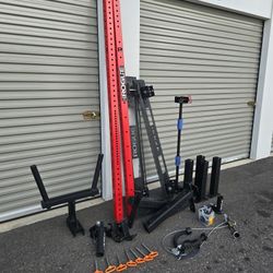 Weight Rogue Wall Mount Rack With Accesories 