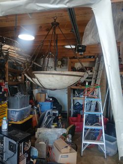 Large Hanging Light 3x3