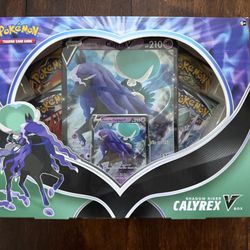 Pokemon TCG shadow rider Calyrex v box Sealed