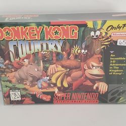 Super Nintendo Donkey Kong Country
