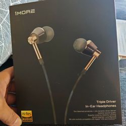 1 More Triple Driver Hear Buds