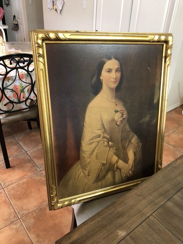 Beautiful “Southern Belle”, painting by Erich Correns $120