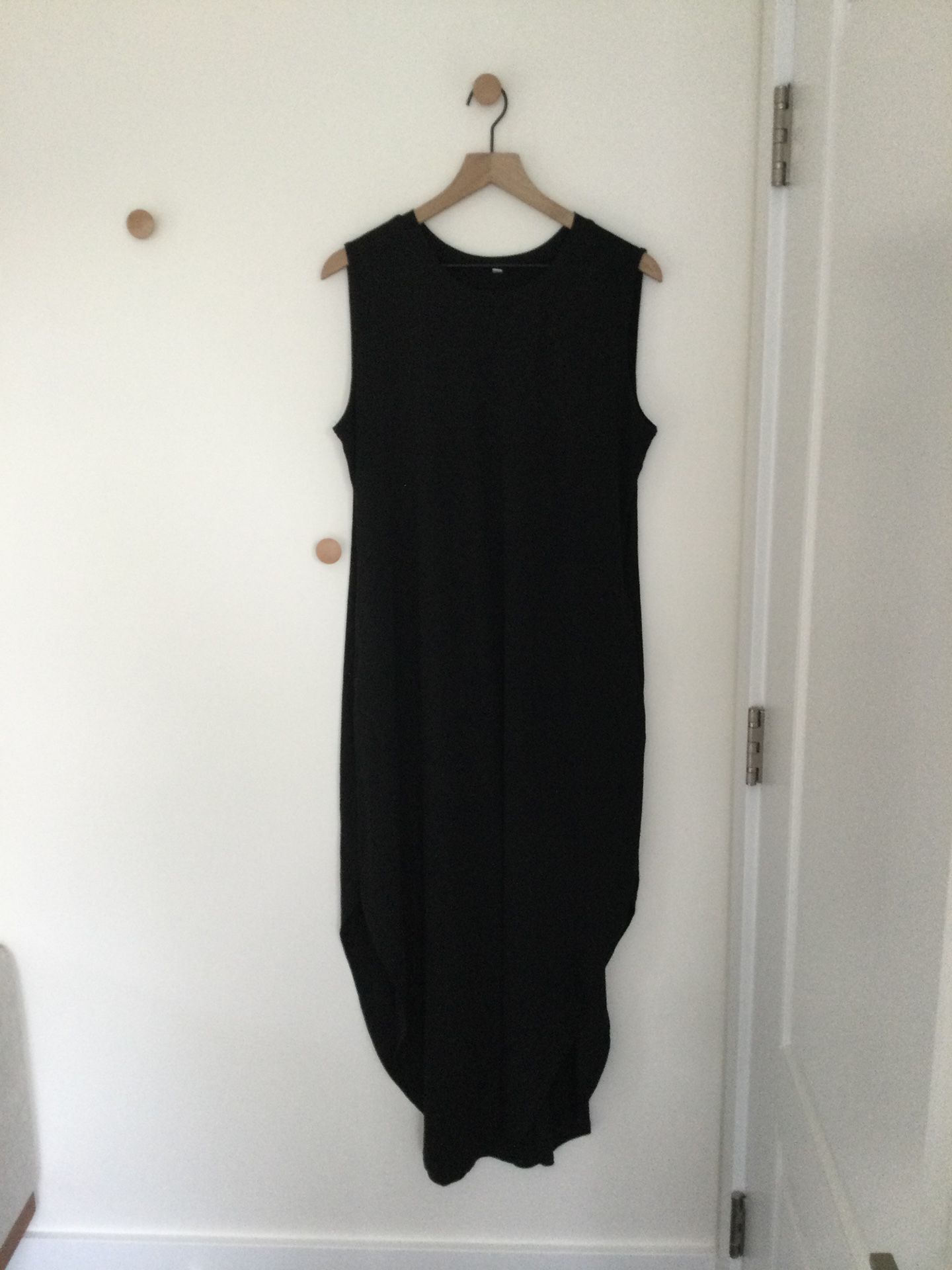 Women’s Long Black Tank Dress Size XL