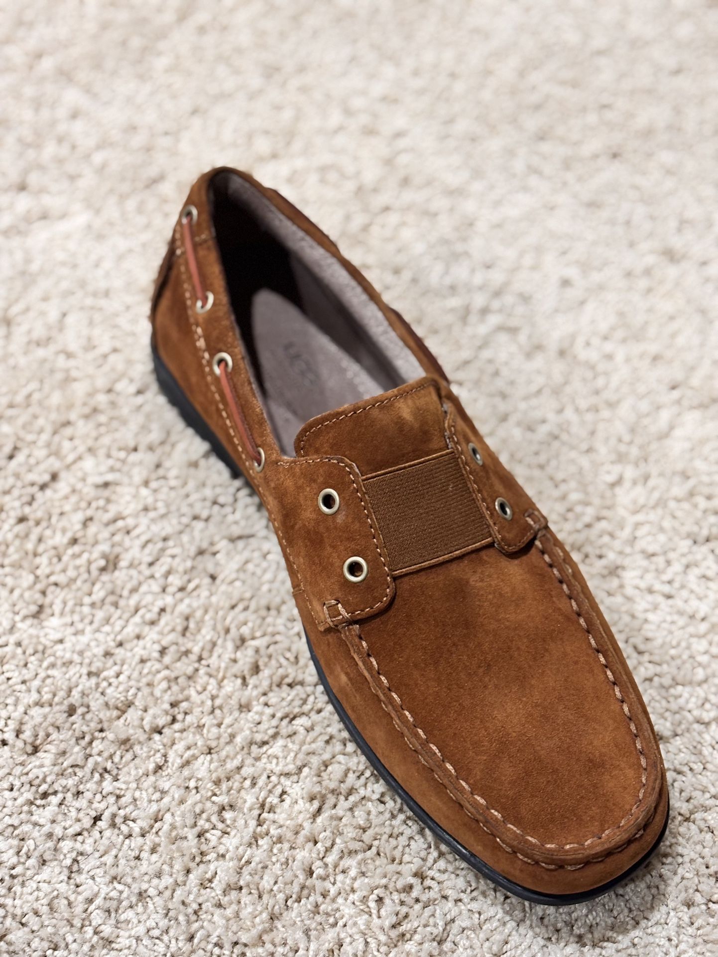 Ugg Australia Brown Made Real Lamb Fur Size 10usa 