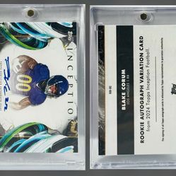 2024 Topps Inception - Blake Corum - Rookie Autographs Variations
