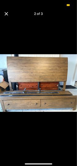 Queen bed frame heavy