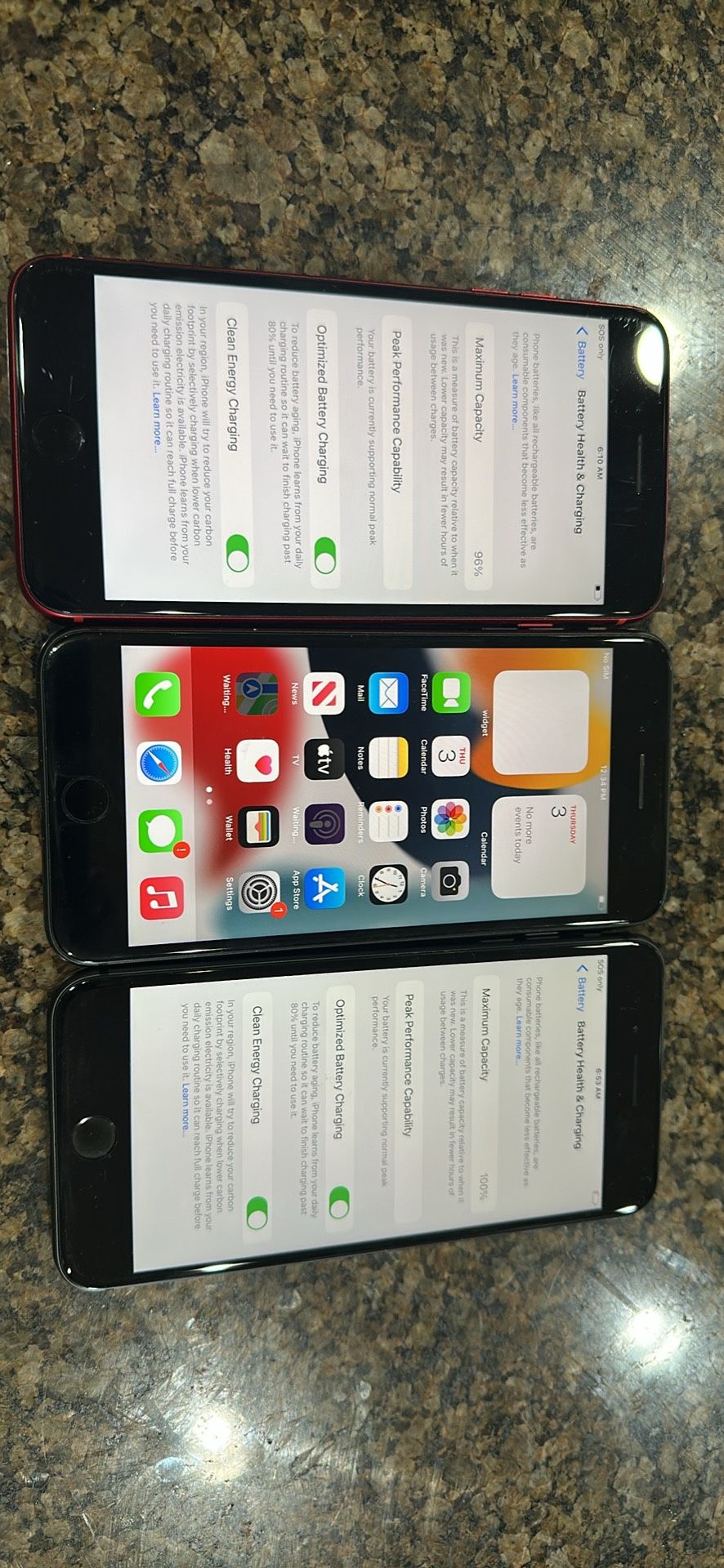 Apple iphone 8 pluses 256/64 gb factory unlocked lower ios