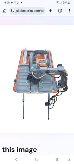 Ridgid R4031 Tile Saw