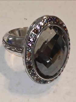 Brighton Luminescence Crystal Ring Size 7
