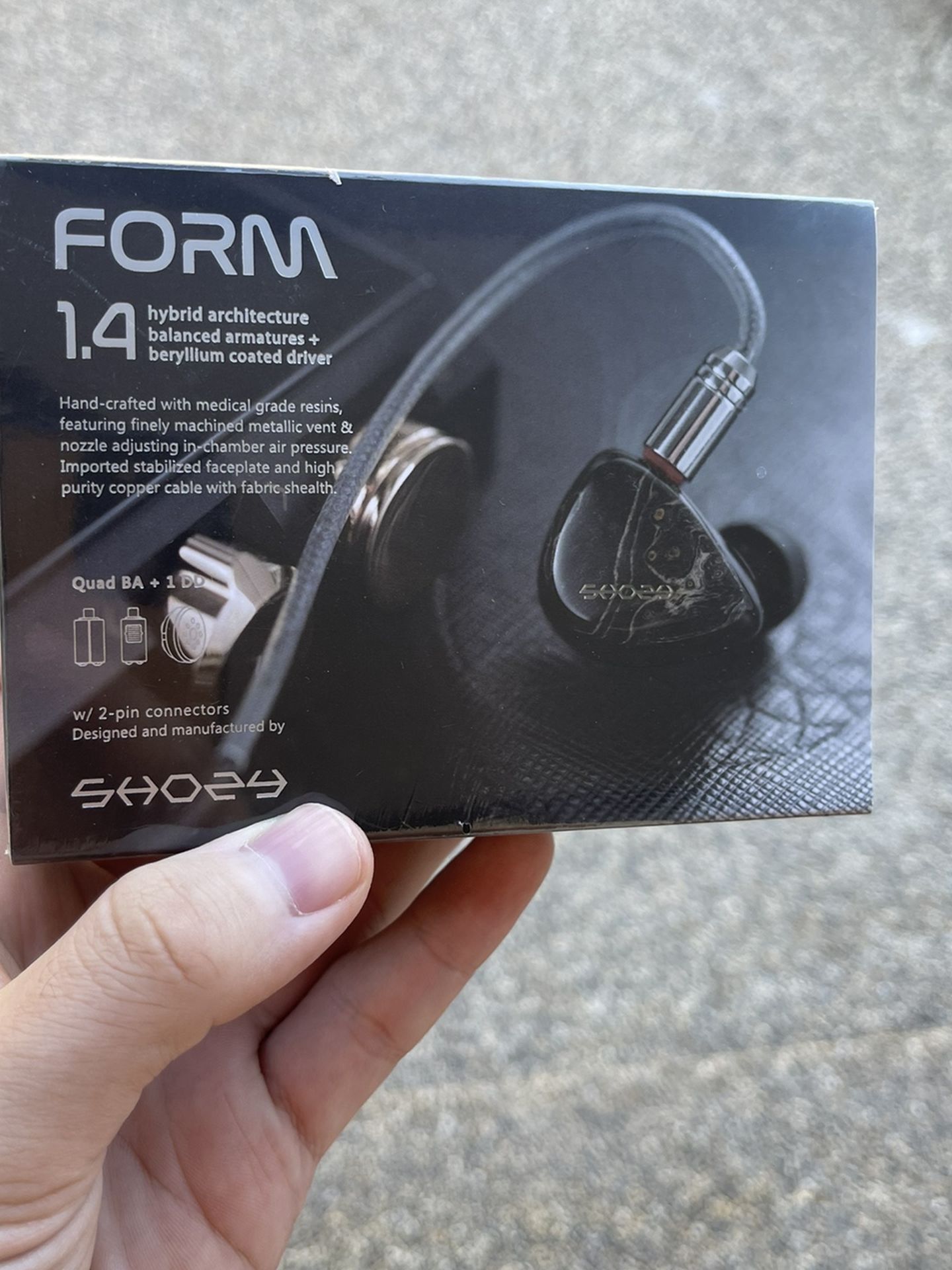 SHOZY FORM 1.4 ( 4BA+1DD) HIFI IEM
