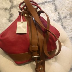 Valentina Purse Authentic Size Medium New Real Leather 