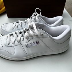 Reebok Size 14 White Sneakers