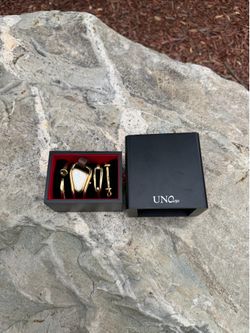 Uno De 50 18k Dipped Bracelet and Watch Set (2boxes)