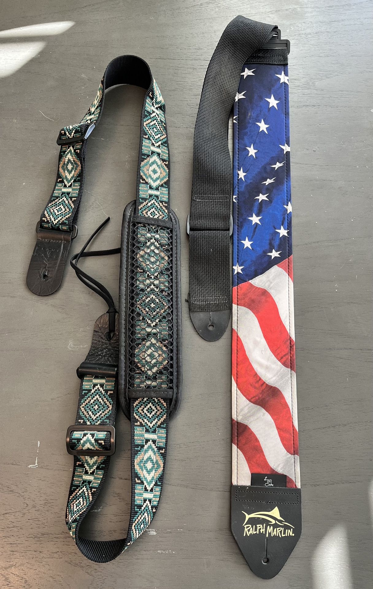 2 Guitar Straps