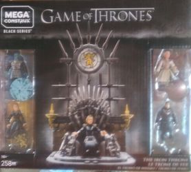 Game Of Thrones ( Megabloks) The Throne + figures