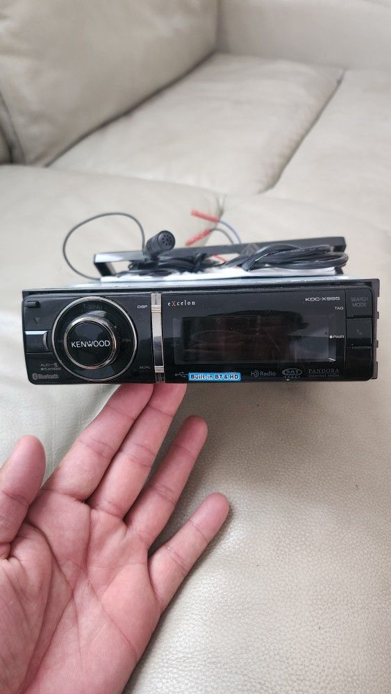 KENWOOD KDC-X995 BLUETOOTH