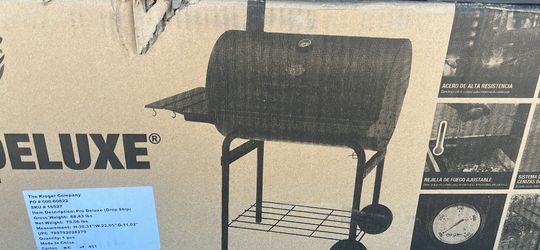 Pro Delux charcoal grill