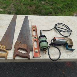 Assorted tools. Everything you see 5 Dollars.